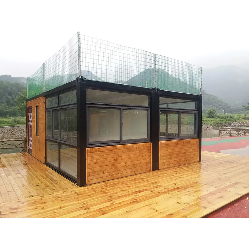 China Made Prefabricated 20ft 40ft High Quality Container Homes with custom-made