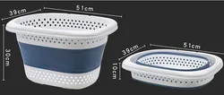 Bathroom Accessories Clothes Hamper Home Storage Dirty Clothes Basket Folding Portable Basket Collapsible Laundry Basket