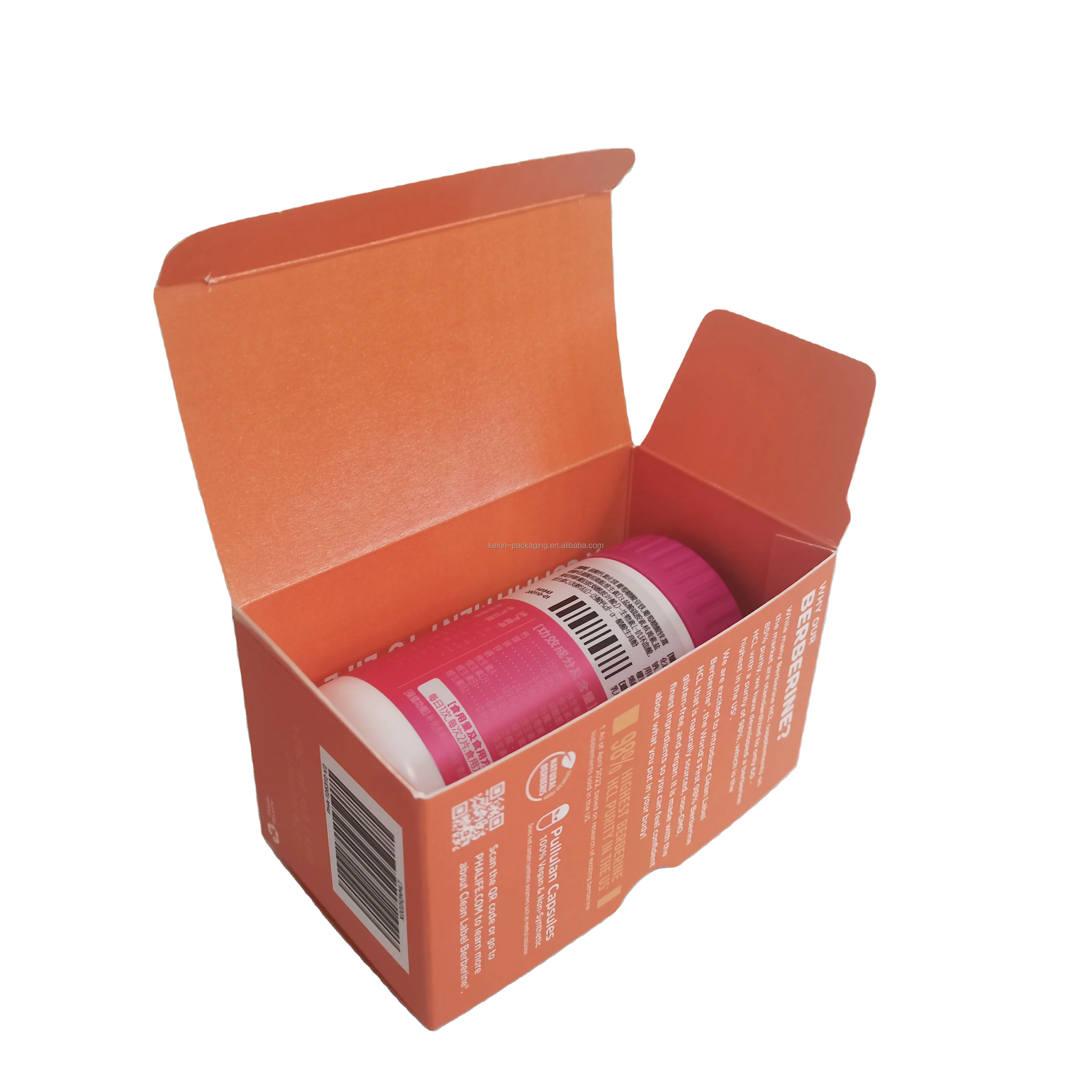 Wholesale Custom Logo Lamination Customize Print Folding Cosmetic Paper Boxes Packaging