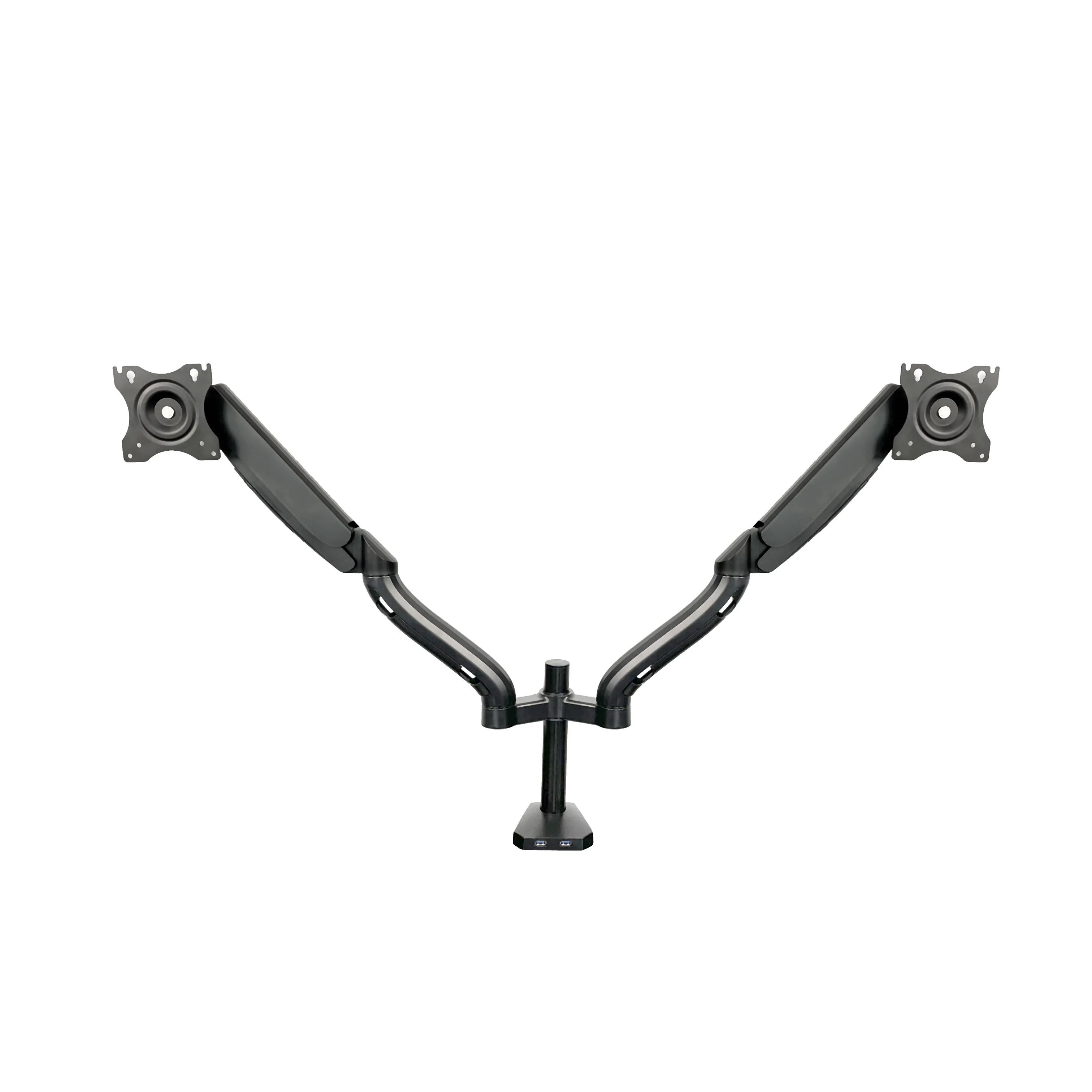 
Monitor Mount LCD LED For 10-27 Inch Long Arm Desk Mount Dual Monitor Stand 