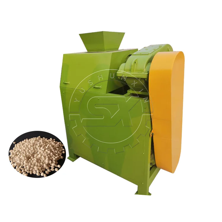 Hot Sale Rotating Roller Type Granulator Double Roller Granulator Machine Fertilizer Granulation Plant