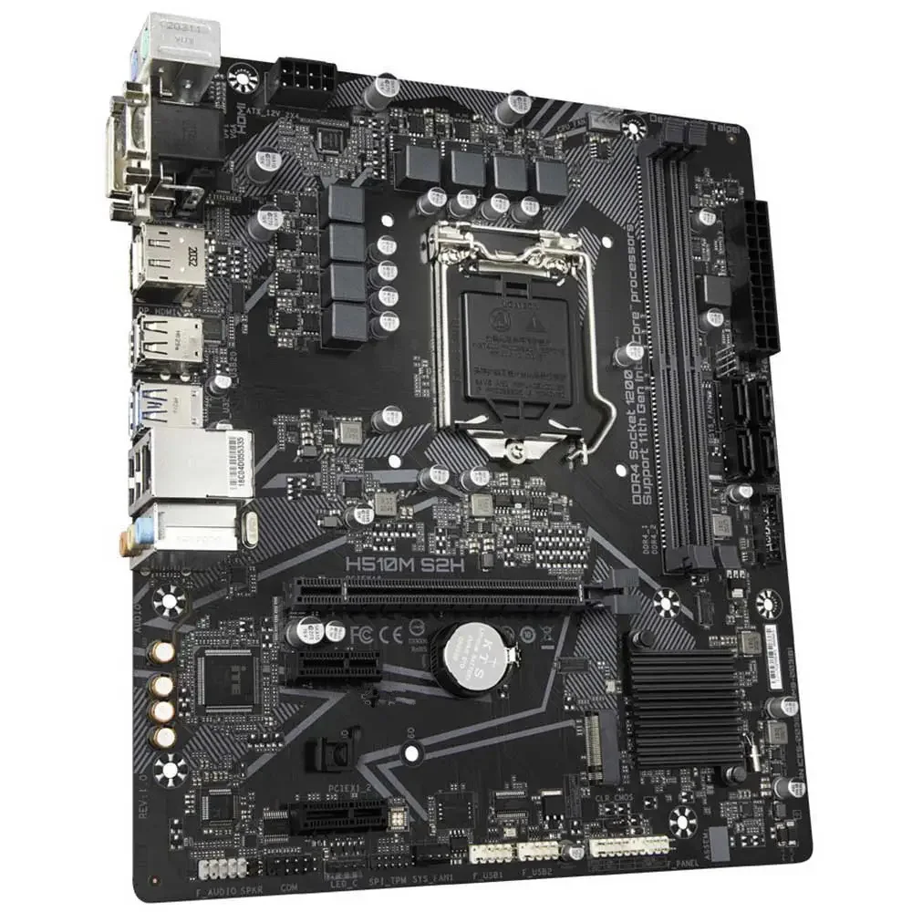 Материнская плата H510M S2H оригинального бренда LGA 1200 ATX настольная