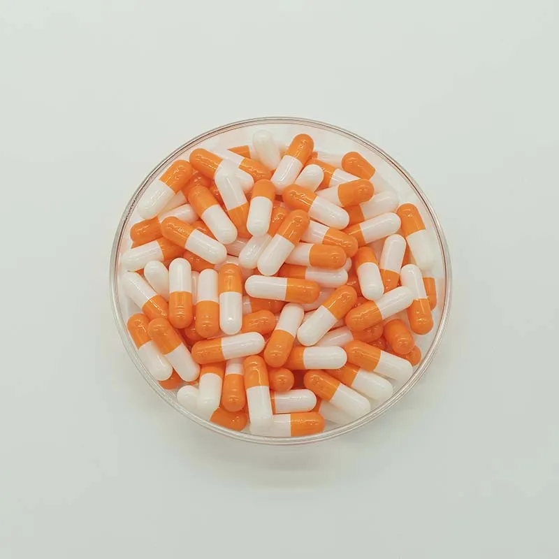 Transparent Gastric Toner Loading Drug Gelatin Empty Capsule Shell