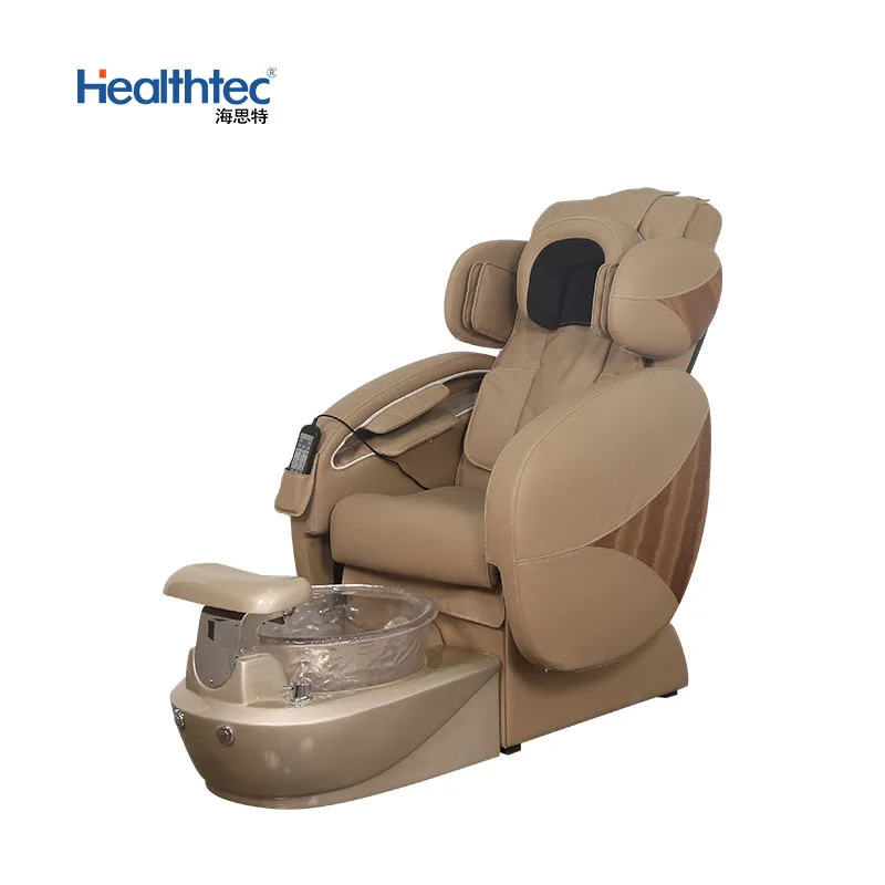 Healthtec Selling nail art equipment at a low price second-hand spa chairs multifunctional vibration massage pedicure chair