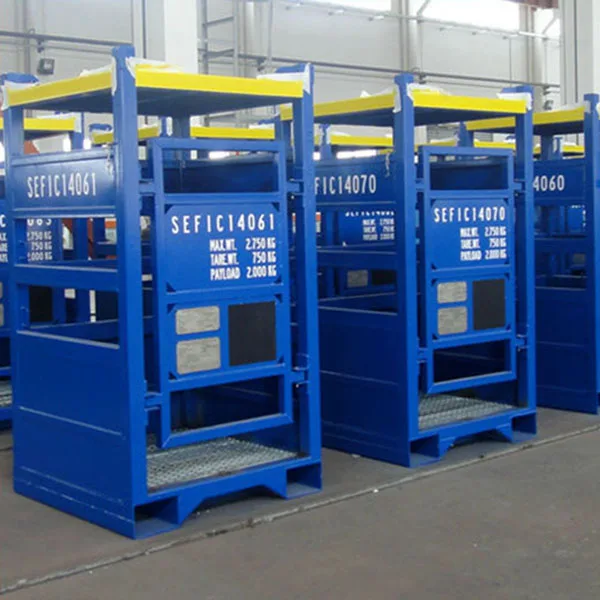 Customized Oxygen Argon Nitrogen CO2 Industry Gas Cylinder Rack/Bundle/Cluseter for 40L 50L Gas Cylinder