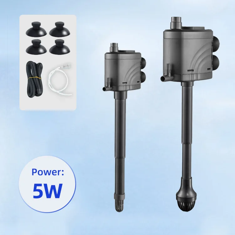 Relaxlines Aquarium 5w Mini 3 in 1 Energy-Saving Fish Tank Oxygen Pump Fish Tank Oxygen Air Pump