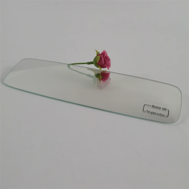 1mm 1.8mm 2.0mm 3.0mm mirror effect glass cover for two way mirror car dvr/reaview mirror