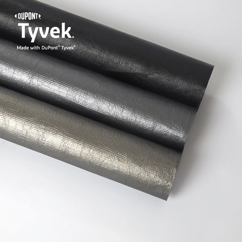 Dupont Tyvek Old Leather Fashion PU Coated Tyvek Roll