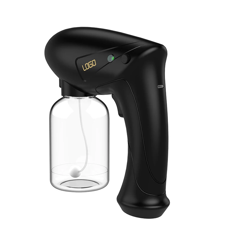 Atomizing electric portable blue light handheld white electronic nano steam wireless atomizer spray gun