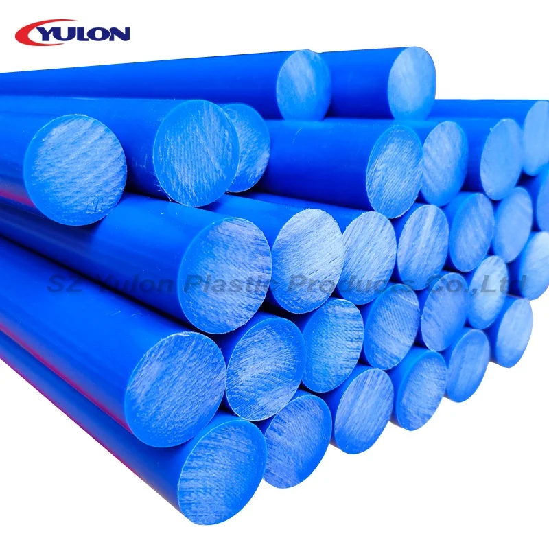 Round Acetal Copolymer Rods Black Opaque Acetal Stock Solid Copolymer Plastic Rods