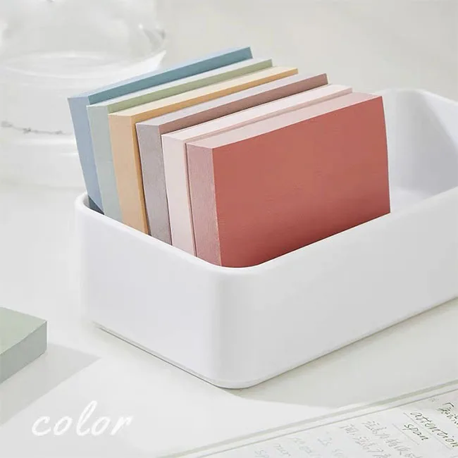 Hot Sale Personalized Paper Memo Pad Sticky Notes Self-Adhesive with Magnetic Pen Holder for Writing School Office Gift Use