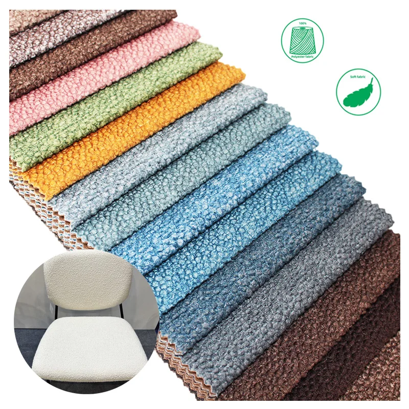 Recycled Super Soft Wholesale 100% Polyester Knitting Sherpa Dyed Cashmere Fabric For Winter sweater