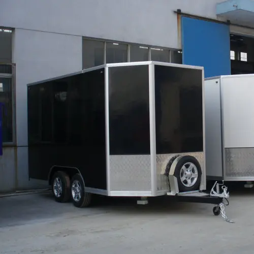 Закрытый грузовой прицеп, импортированный из Китая