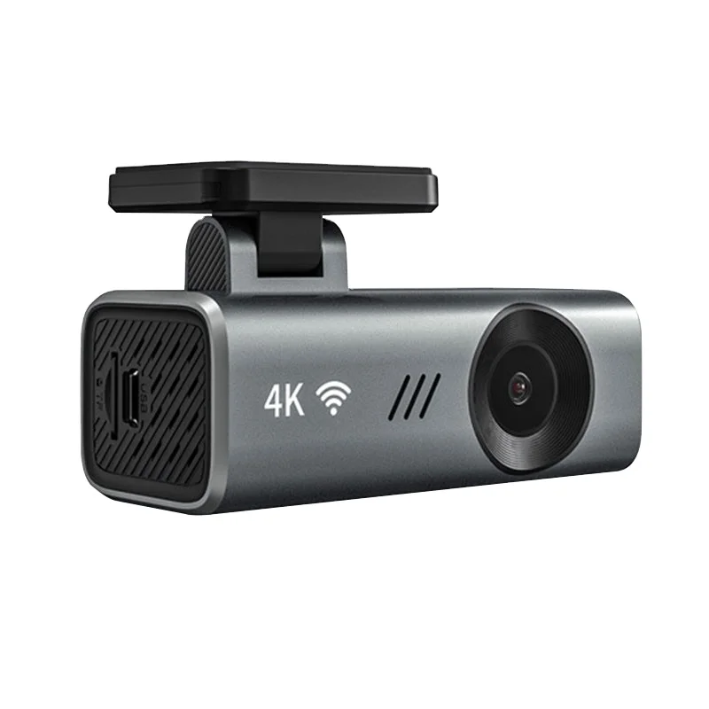 Новое поступление Автомобильный видеорегистратор FHd 4K с двойной линзой 145 градусов