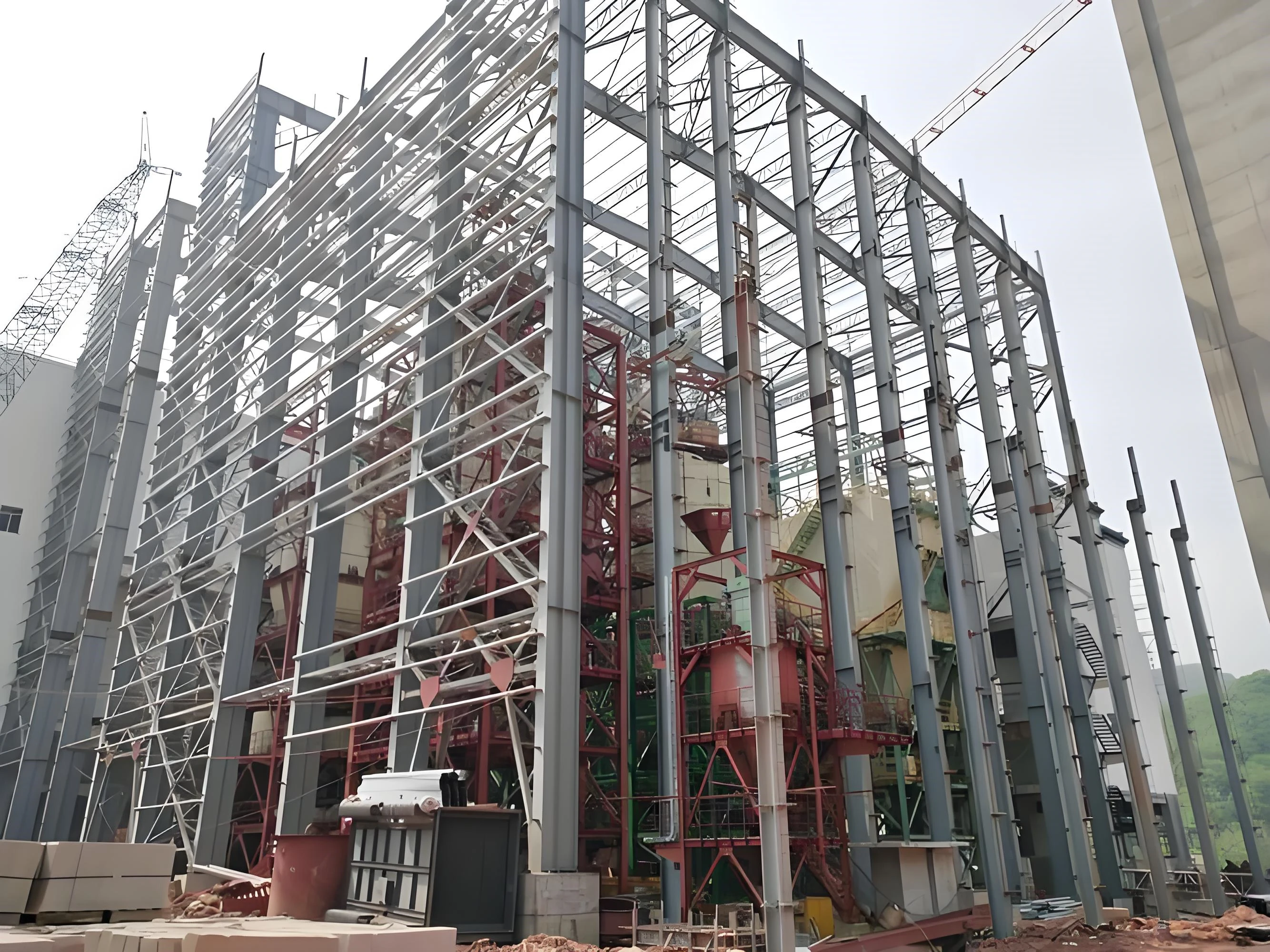 Multi-Storey Steel Structure Equipment Platform Building /Prefabricated House Sold By Cost Price Unlimited Size