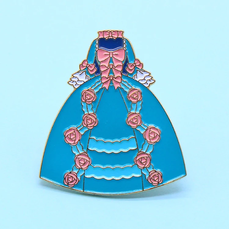Новый дизайн 2020, индивидуальная цветная одежда, обувь, пальто, форма, мягкая эмалированная булавка, бейдж для шляпы с принтом, подарки, Металлическая Булавка