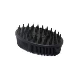 Private Label Custom Logo High Quality Silicone Baby Hair Massage Brush Soft Shampoo Scalp Brush Hair Brush Massager