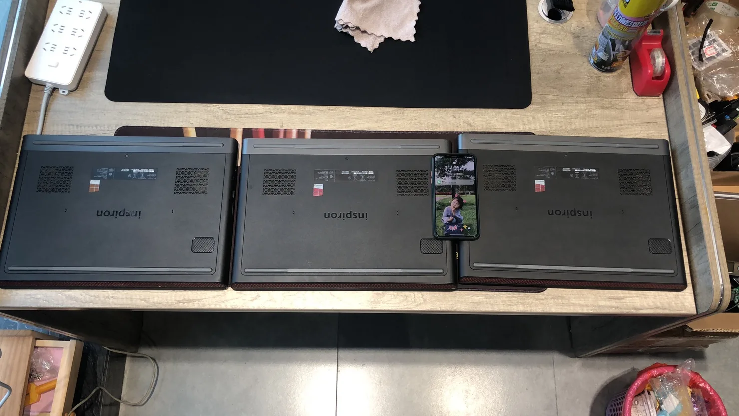 2022 FOR DELL 7567 Gaming Laptop Intel i7-7700HQ 8gb 128G SSD + 500G  GTX1050Ti(4G) 15.6 Inch