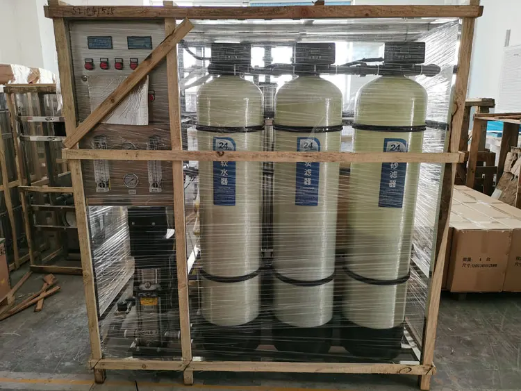  1000LPH RO оборудование для очистки воды с обратным осмосом