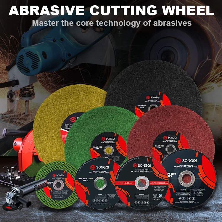 SONGQI cutting wheel cut-off wheel cutting disc for metal/stainless steel/inox