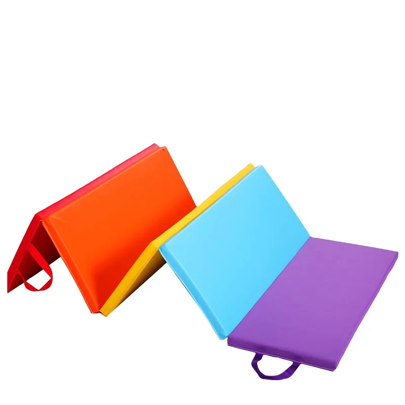 Custom 2.5cm Thick Five-Fold Indoor Folding Gymnastics Dance Practice Mat for Sports & Somersault Training for Playground Use