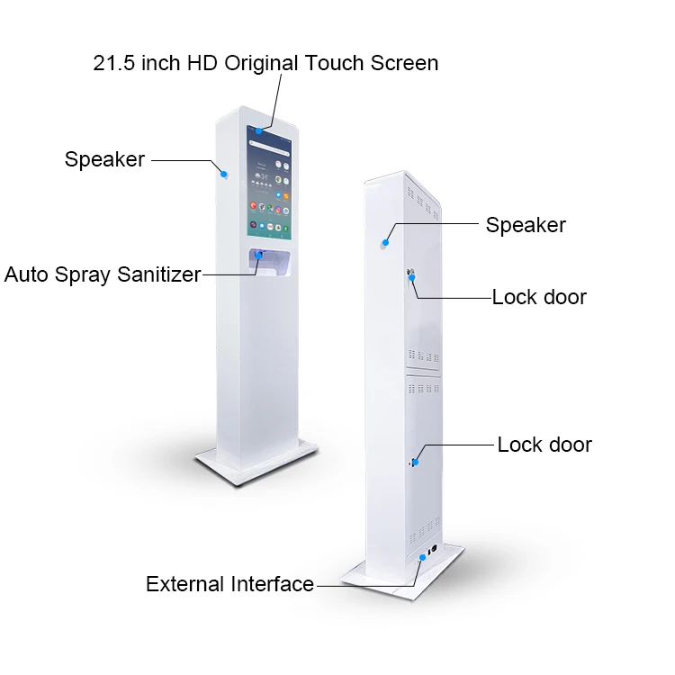 Sanitizer Dispenser Display Video Hand Sanitizer Kiosk