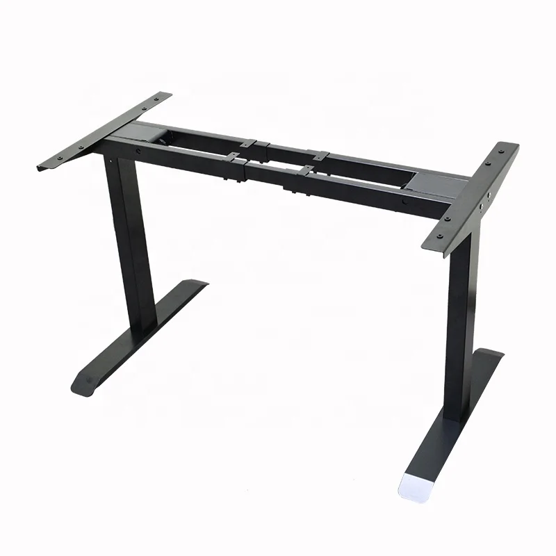 Двойной мотор, высокое качество, эффективная экономичная электрическая автоматическая регулируемая по высоте офисная мебель, электрическая регулируемая ножка стола