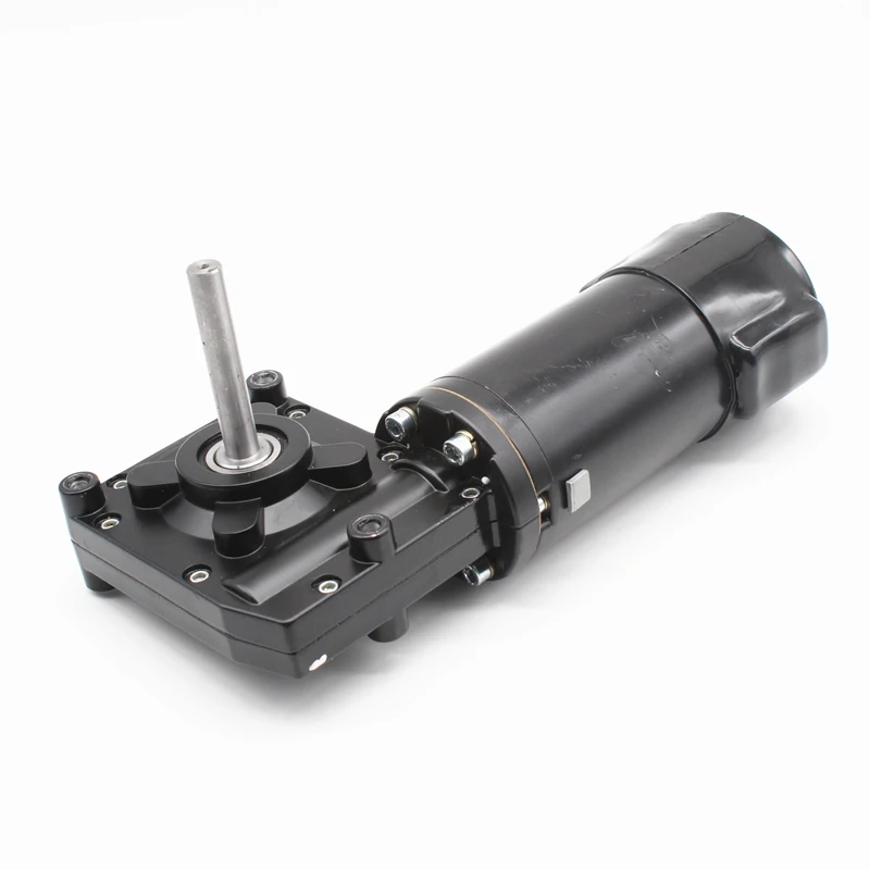 high torque low noise12v 24v 36v 400w dc worm gear motor for driving device