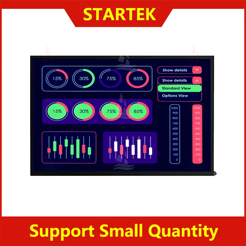 10.1 inch 1280x800 LVDS interface ips tft lcd with wide temperature TFT panel