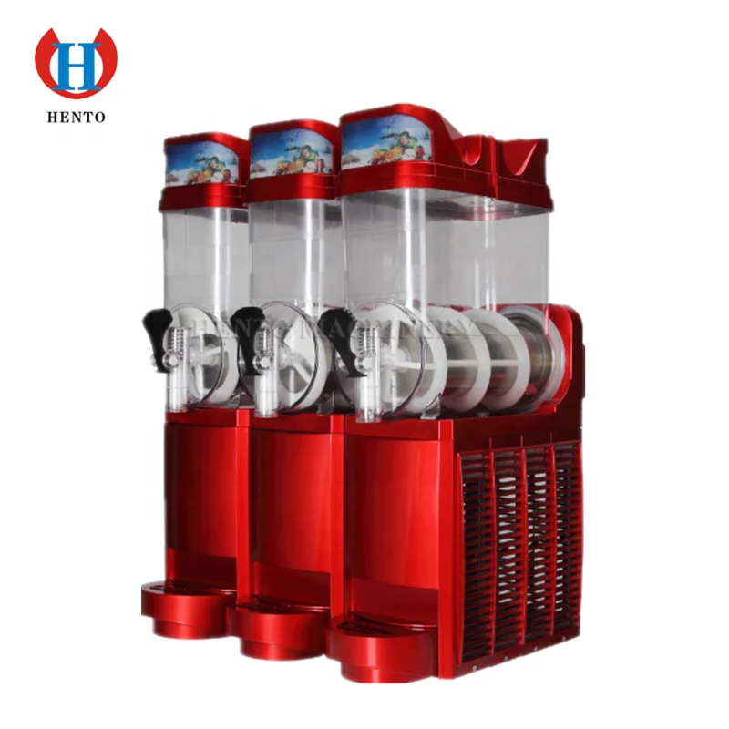 Beverage Juice Cold Frozen Drink Dispenser / Commercial Cheap Slush Machine Price Ice With Double