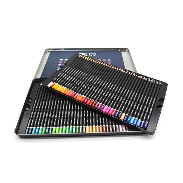 For School Using with Popular Artist 72 Coloful Drawing Brush Watercolor