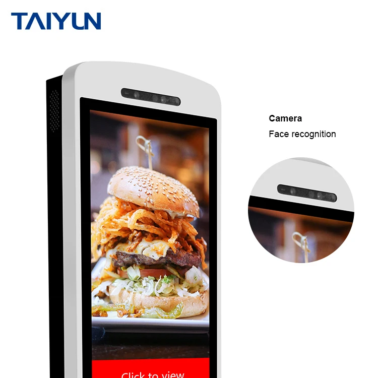 27 Inch Cinema Ticket vending machine payment kiosk, Fast food payment kiosk, Self service ordering kiosk