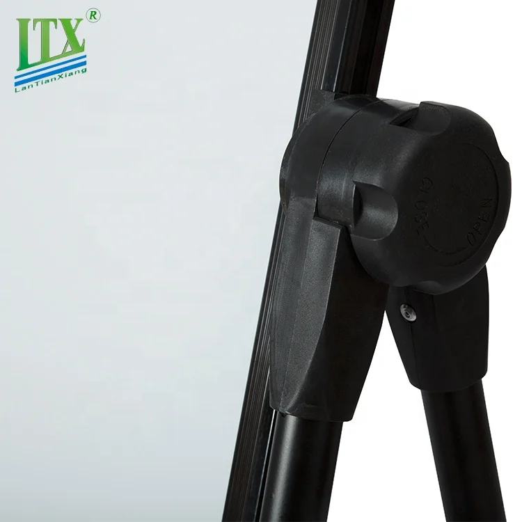 Office Display Easel Whiteboard Magnetic Dry Erase Whiteboard With Movable Stand