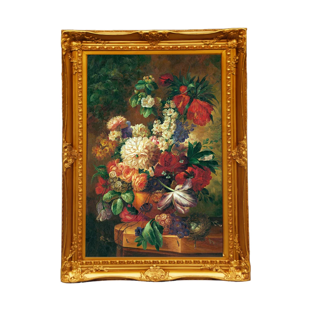 Gorgeous Baroque Wall Hanging Large Size  Custom Ornate Golden Antique Frame for Painting