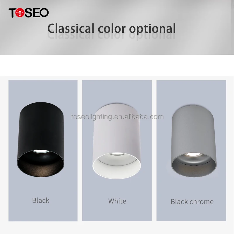 Adjustable Downlight Gu10 Surface Mounted spotlight Aluminium Led  ceiling lights fixtures