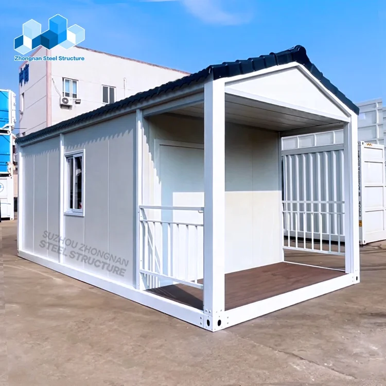 Zhongnan Detachable Custom flat pack house panelready home cheap tiny house modular portable prefabricated container houses