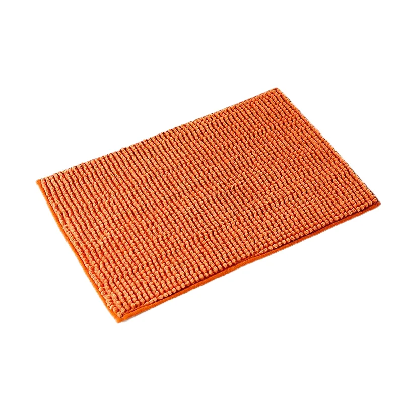 Manufacturer Direct Sales Soft Chenille Bath Cushion Anti-Slip Water Absorbent Living Room Entrance Blanket for Home Use Hotels