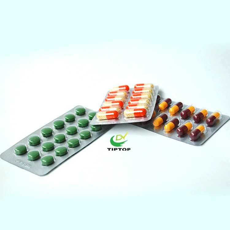 Tiptop hot sale pharma grade PVC rigid blister packaging film roll for blister packaging