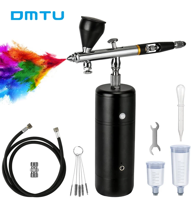 Make Up Nail Machine Air Hair Brush Kit Paint Machine Gun Spray Cake Decorating Airbrush