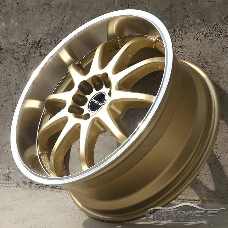 F99409 Fonyee wheels for auto latest modified design alloy wheels high quality car rims popular pattern mags