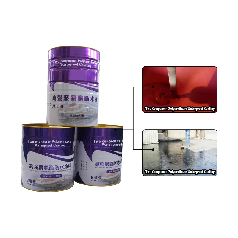 Хорошее качество, устойчивость к атмосферным воздействиям, двухкомпонентное полиуретановое водонепроницаемое покрытие для парковки
