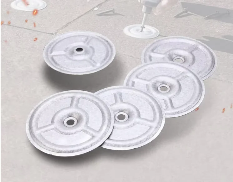 Galvalume Coated Steel Material D60 Pawl Washer for TPO and PVC Roofing Membrane