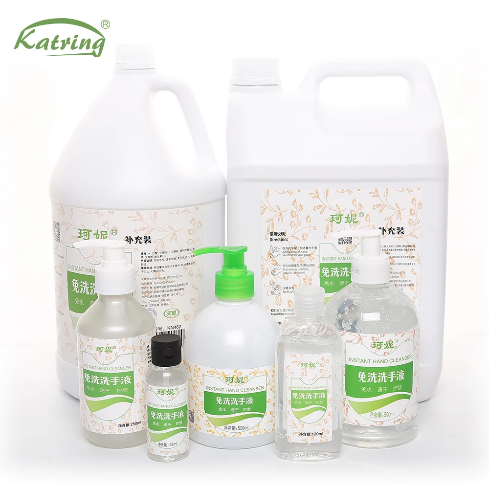 Wholesale Manufacturers 500ml Instant 75% Alcohol hand sanitizer gel private label odm/oem