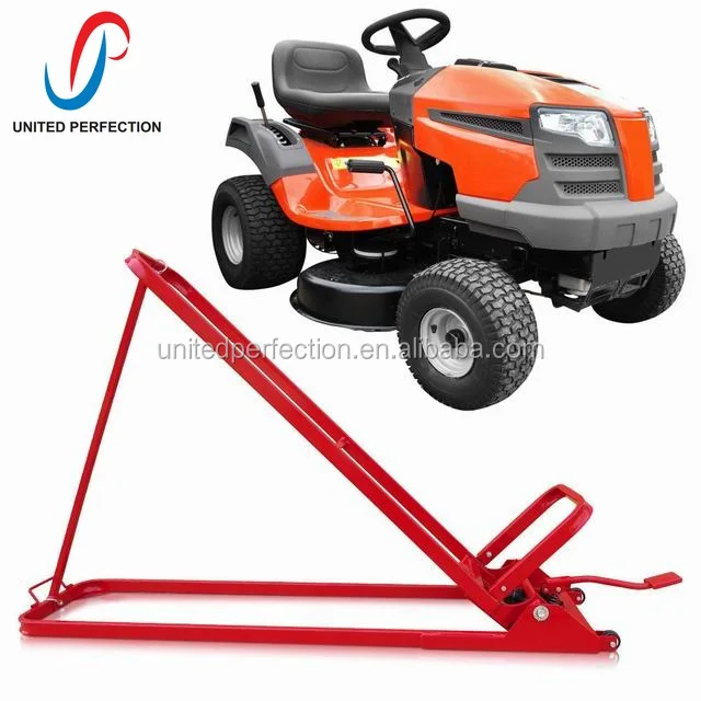 CE certificate PORTABLE LIFTER Lawn Tractor Mower Lifter portable lawn mower lifter with low MOQ for best sale