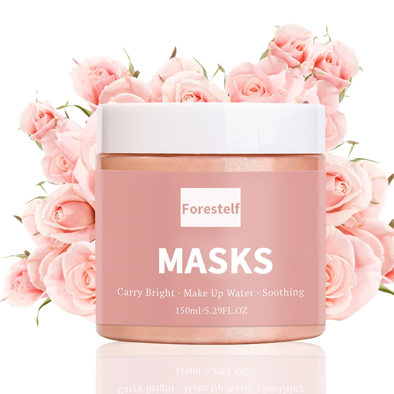Forestelf Private brand Facial Mask To Sensitive Soothing Nourishing Anti-acne Facial sheet masks for cosmetic use