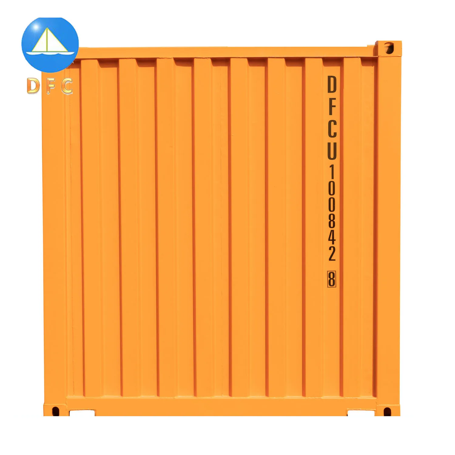 Factory Direct Supply Cube Sea Container 20 Feet Length Iso Dry Cargo Shipping Container for Sale