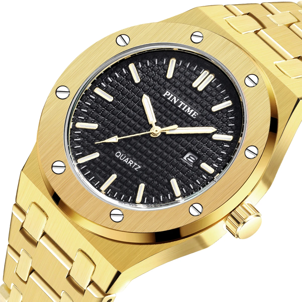 2021 Hot New Brand Private Label Colorful Dial Stainless Steel Strap Fashion Men Quartz Wrist Watch