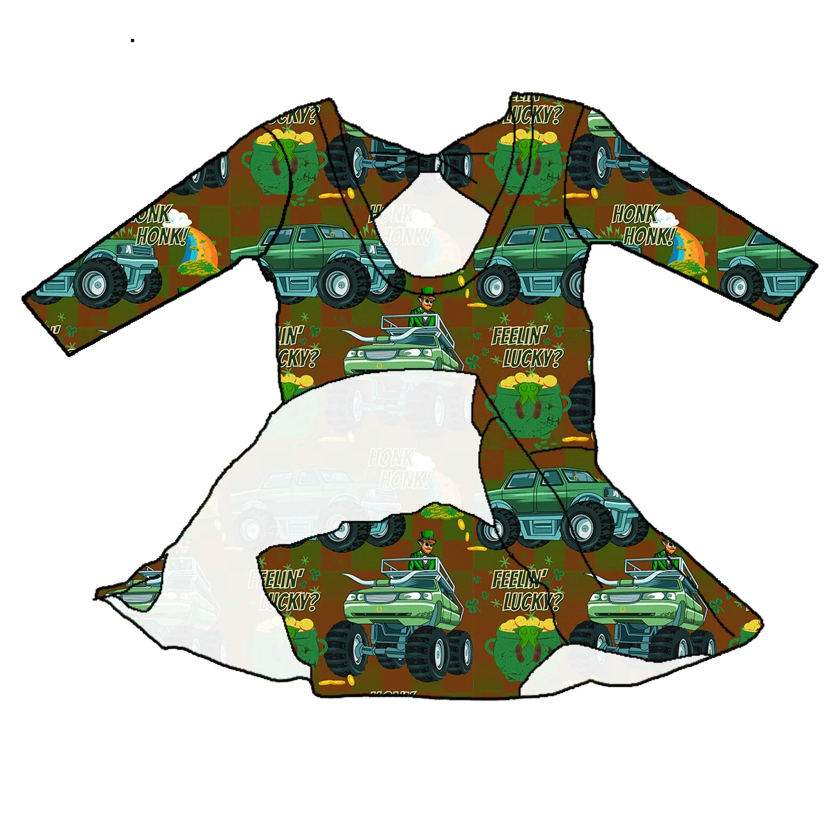 autograph toddler fashion Baby long Sleeve leotard girls sunflower pattern baby dance wear leotard with bow