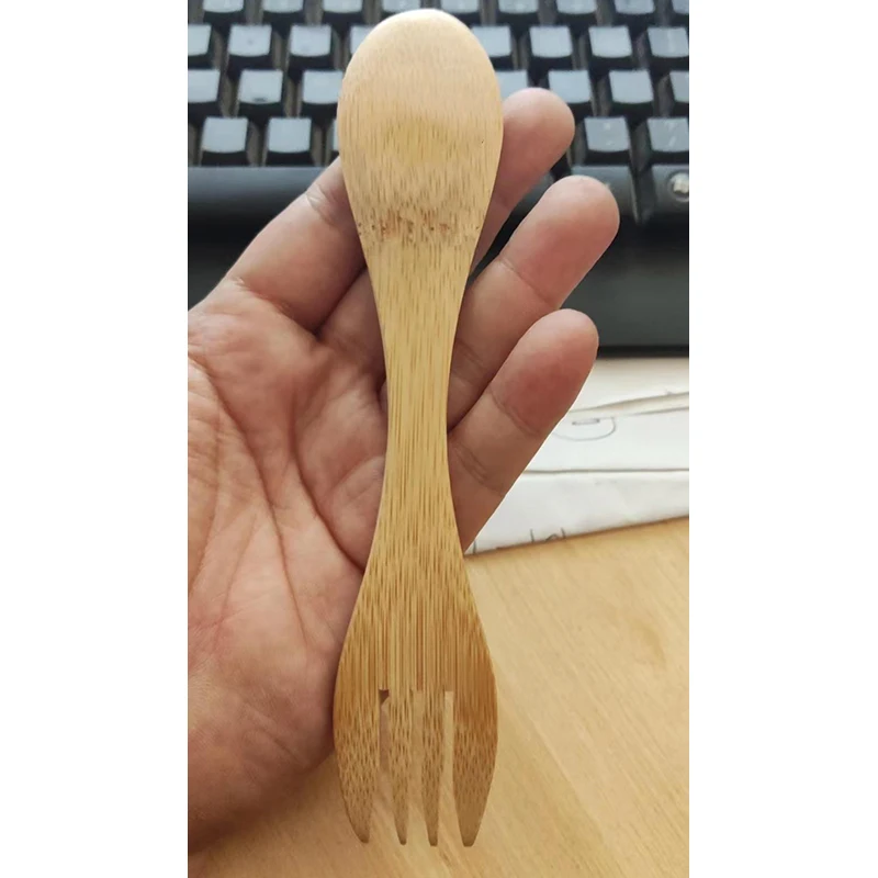 Wholesale Custom Bamboo Wooden Mini Small Large Coffee Tea Honey Dinning Spoon With Logo