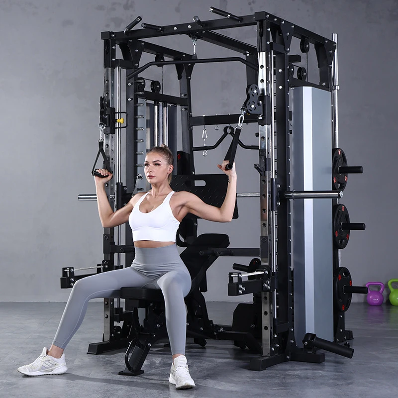 Powerful multi functional Smith gantry machine squat rack  for fitness equipment Gym machine